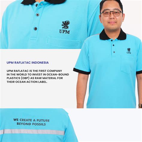 Seragam Kerja Polo UPM Raflatac Indonesia | Moko Garment Indonesia