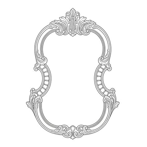 idea for rococo wooden frame - violin form in 2025 | Baroque interior ...