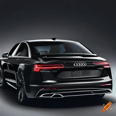 Black 2017 audi s8 on Craiyon