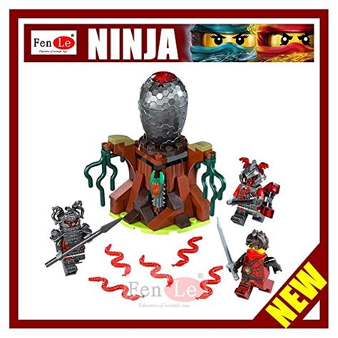 Buy SAMANIS 101pcs Ninja Vermillion Attack Model Building Blocks Toy ...