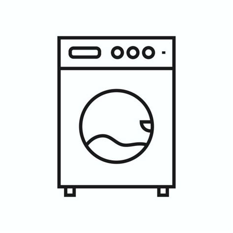 Image result for Front-Loading Washing Machine Clip Art