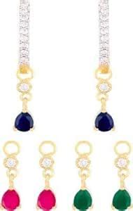 YouBella Stylish Fancy Party Wear Jewellery Gold Plated Drop Earrings ...