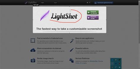 LightShot Tool 的图像结果