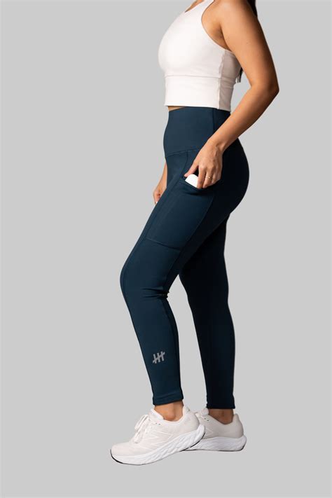 TMR Everyday Leggings with side pockets - Blue – Three More Reps ...