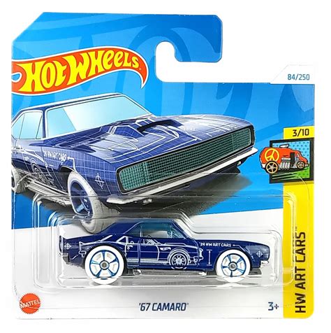 HOT WHEELS MODEL '67 CAMARO HW ART CARS 3/10 2024 (074299057854) • Cena, Opinie • Samochody i ...