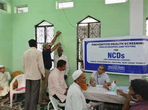 Mosque turns screening centre for non-communicable diseases