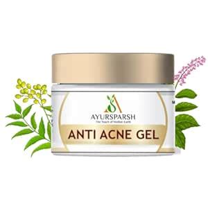 Ayur Sparsh Natural Anti Acne Gel Neem | Tulsi | Nutmeg | Arjun Tree ...