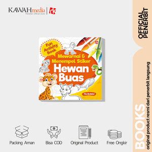 Jual FUN ACTIVITY BOOK : MEWARNAI & MENEMPEL STIKER HEWAN BUAS - Kota ...