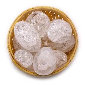 Plus Value Crackle Quartz Crystal or Crack Crystal Tumbled Stone ...