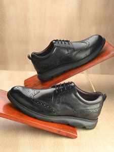 Harrykson London Premium Brogue Leather Shoes with Ultra-Light EVA Sole ...