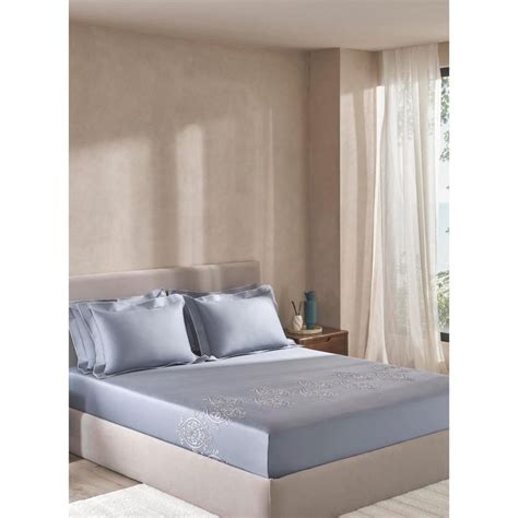 Buy SANSAAR A D'DECOR BRAND LIVE CONSCIOUSLY Denim Floral Soft Bed ...