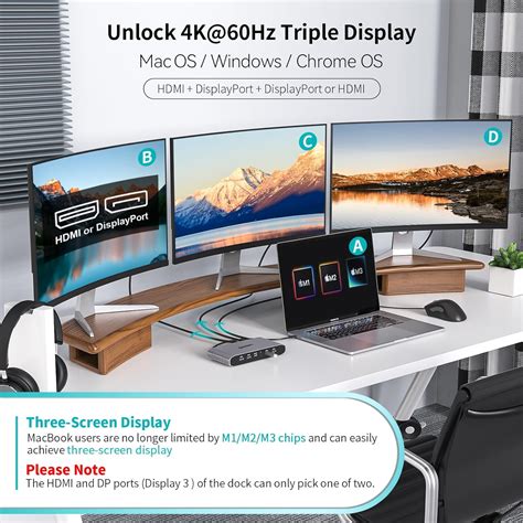 Minisopuru Displaylink Triple Display Docking India | Ubuy