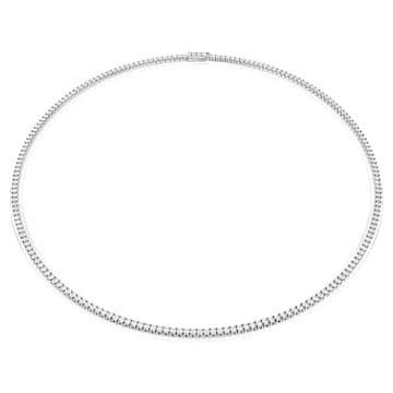 Eternity Tennis necklace, Lab-grown diamonds 7 ct tw, Round shape, 14K ...