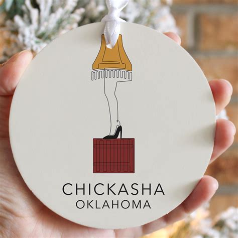 PS MADE FOR YOU | Modern Minimalist Oklahoma Colorful Chickasha Leg ...