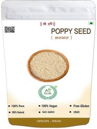 AGRI CLUB Poppy Seeds, Khas Khas, KhasKhas Poppy Seeds Price in India ...