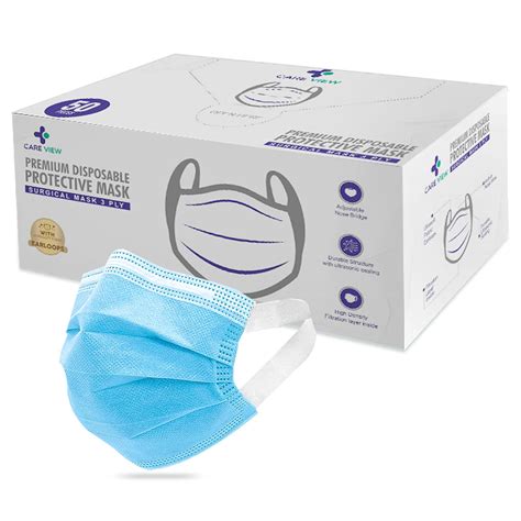 Careview N95 3 Ply Disposable Nonwoven Fabric Unisex Without Valve Face ...