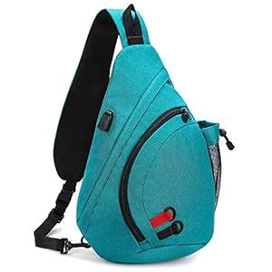 AmHoo Sling Bag Travel Sling Backpack Crossbody Shoudler Casual Daypack ...