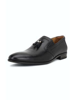 Buy Louis Philippe Black Formal Shoes (UK 10) Online
