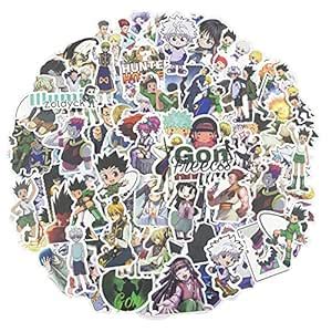 128 Pcs Vinyl Anime Sticker Cartoon Manga Stickers : Amazon.in: Toys ...