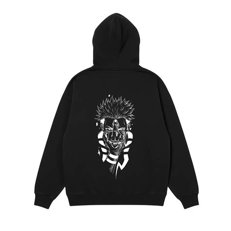 Sukuna Unisex Oversized Hoodie – Gymgasm.in