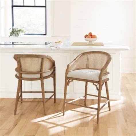 Anna Cane Back Bar & Counter Stool
