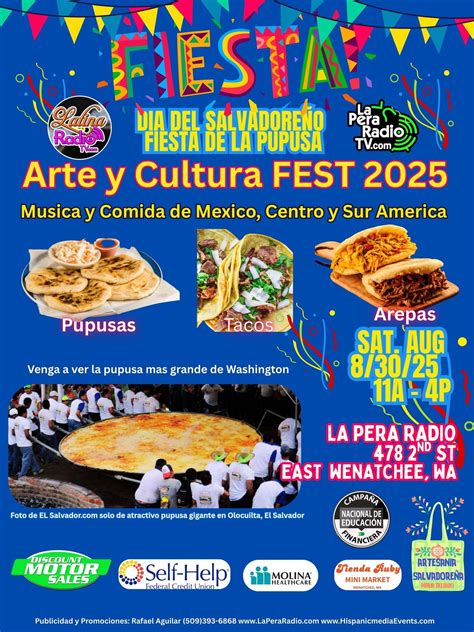 Festival Salvadoreno dia de la Pupusa - La Pupusa mas grande de ...
