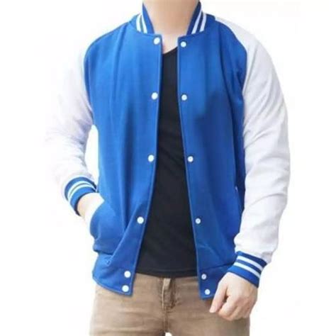 Jual JAKET VARSITY BASEBALL BIRU LENGAN - PUTIH PRIA / WANITA - BIRU ...