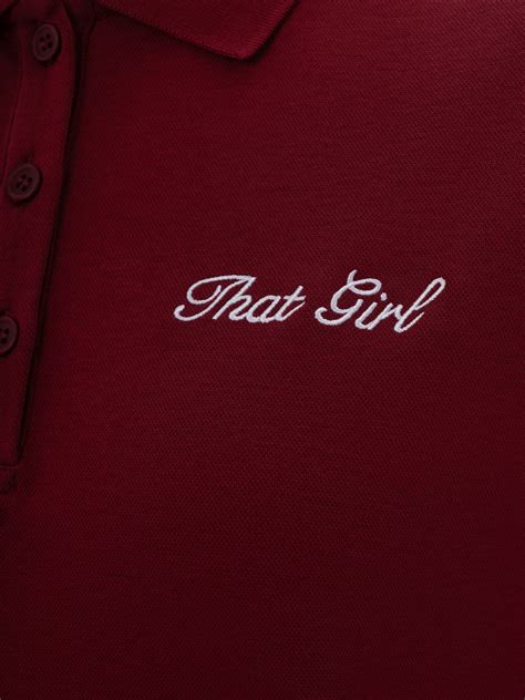 Kersey polo with embroidery :: LICHI - Online fashion store