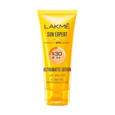 Lakme Sun Expert, SPF 30 PA++ Ultra Matte Sunscreen, 100ml – NagaBazaar™
