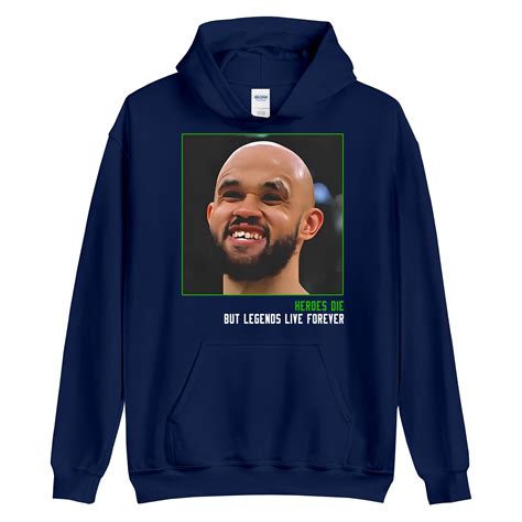 Derrick White Chipped Tooth Heroes Die But Legends Live Forever T Shirt ...