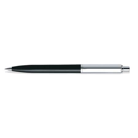 Sheaffer Sentinel E321 Black Barrel Brushed Chrome Cap & Chrome Trim B ...