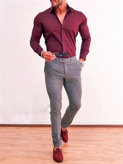 What Color Shirt Goes with Dark Grey Pants? || Dark Grey Pant ...