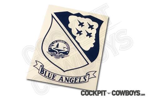 Blue Angels HGU flight helmet sticker F/A-18 Hornet era | GermanGunWorks