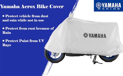 Yamaha 100% Waterproof Dustproof UV Protection Body Cover for Scooters ...
