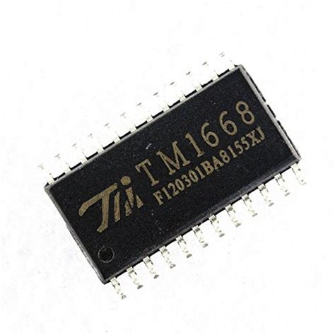 TM1668 SOP24 smd digital display Keypad driver 7 SEGMENT ETA1160 ...