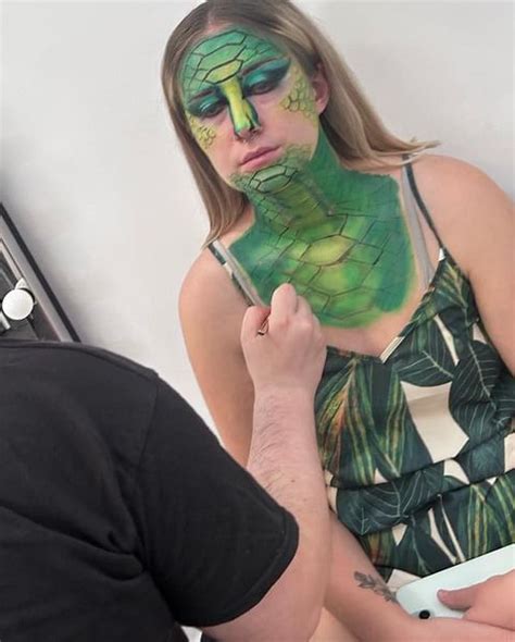 🐍Been body and face painting today🐍 Products used ...