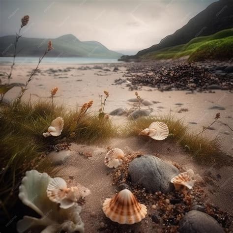 Image result for Sea Shells Beach Scenes