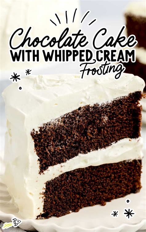 Chocolate Whipped Cream Cake