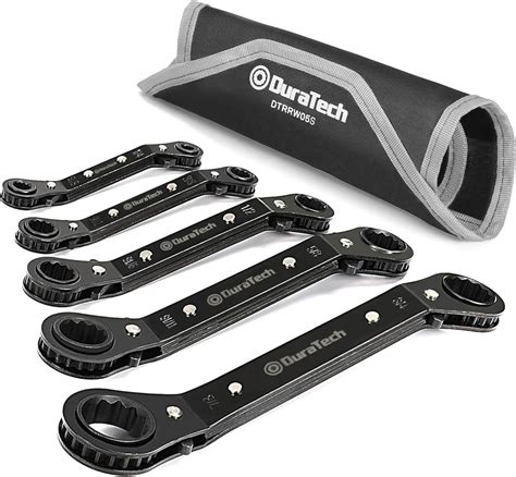 DURATECH 5 Pc Double Offset Box End Reversible India | Ubuy