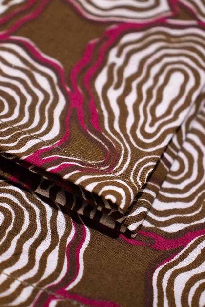 Buy Dve Screen Printed Brown Cotton Cambric Dinner Napkin Online ...