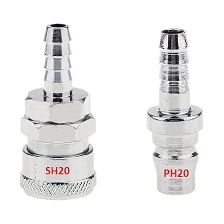 Iron SP20 and PP20 Pneumatic Fittings Quick Release Female Coupler and ...