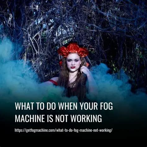 Image result for Fog Machine Not Working