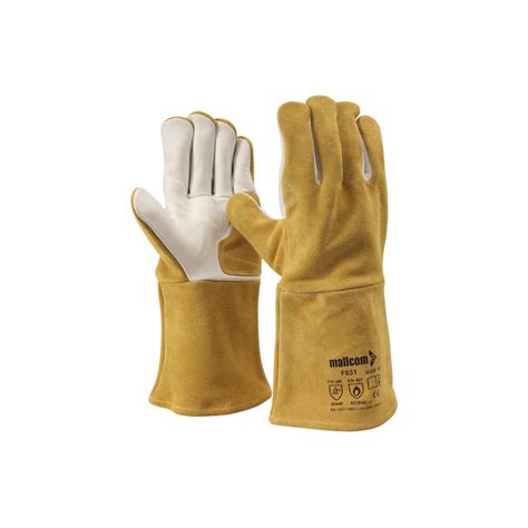 Mallcom | Full-grain Reinforced Leather Welder Glovelettes – Mallcom ...