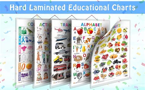 Set of 3 Alphabet, Fruits and Transport Early Learning Educational ...