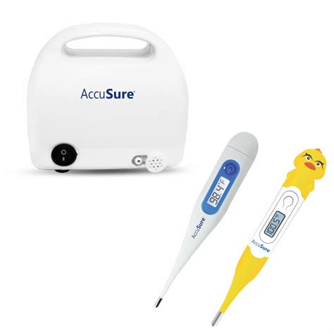 AccuSure Portable Nebulizer Machine For Adults & Kids - Compressor ...