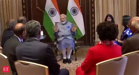 PM Modi interacts with group of eminent US academicians in New York ...