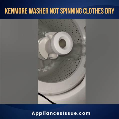 Kenmore Washer Not Spinning Clothes Dry [6 Reasons]