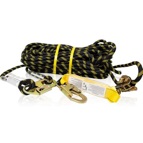 Kwiksafety Charlotte Nc Tsunami Premium Braided Rope Vertical Lifeline ...