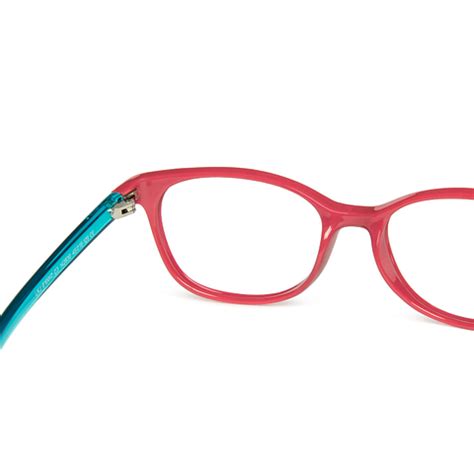Buy Blue-Block Kids Computer Glasses: Pink Green Transprent Full Rim ...