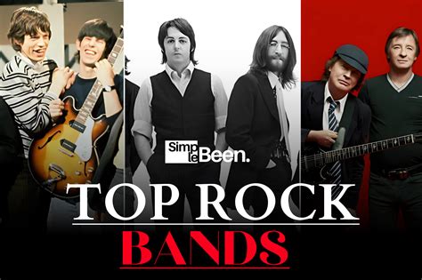 Top 25 Rock Bands of All Time (Ranked)